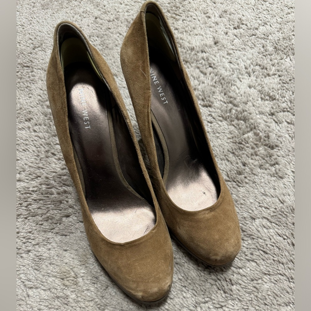 Nine West Suede Heels